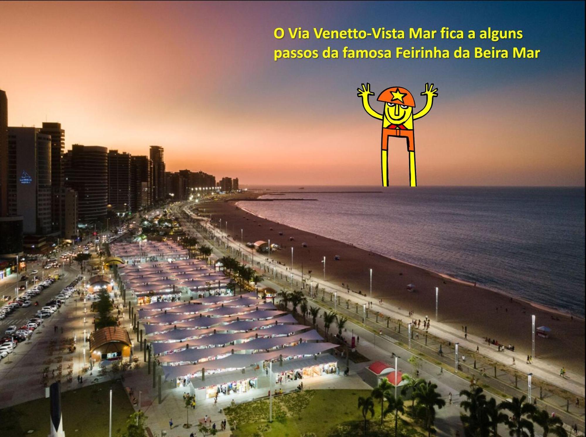 Aparthotel Via Venetto - Vista Mar Fortaleza  Exterior foto